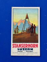 Stanserhorn Luzern. Illsutrierter Prospekt. ca 1925