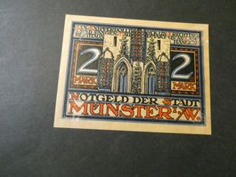 Dt. Reich, Münster - Notgeldschein