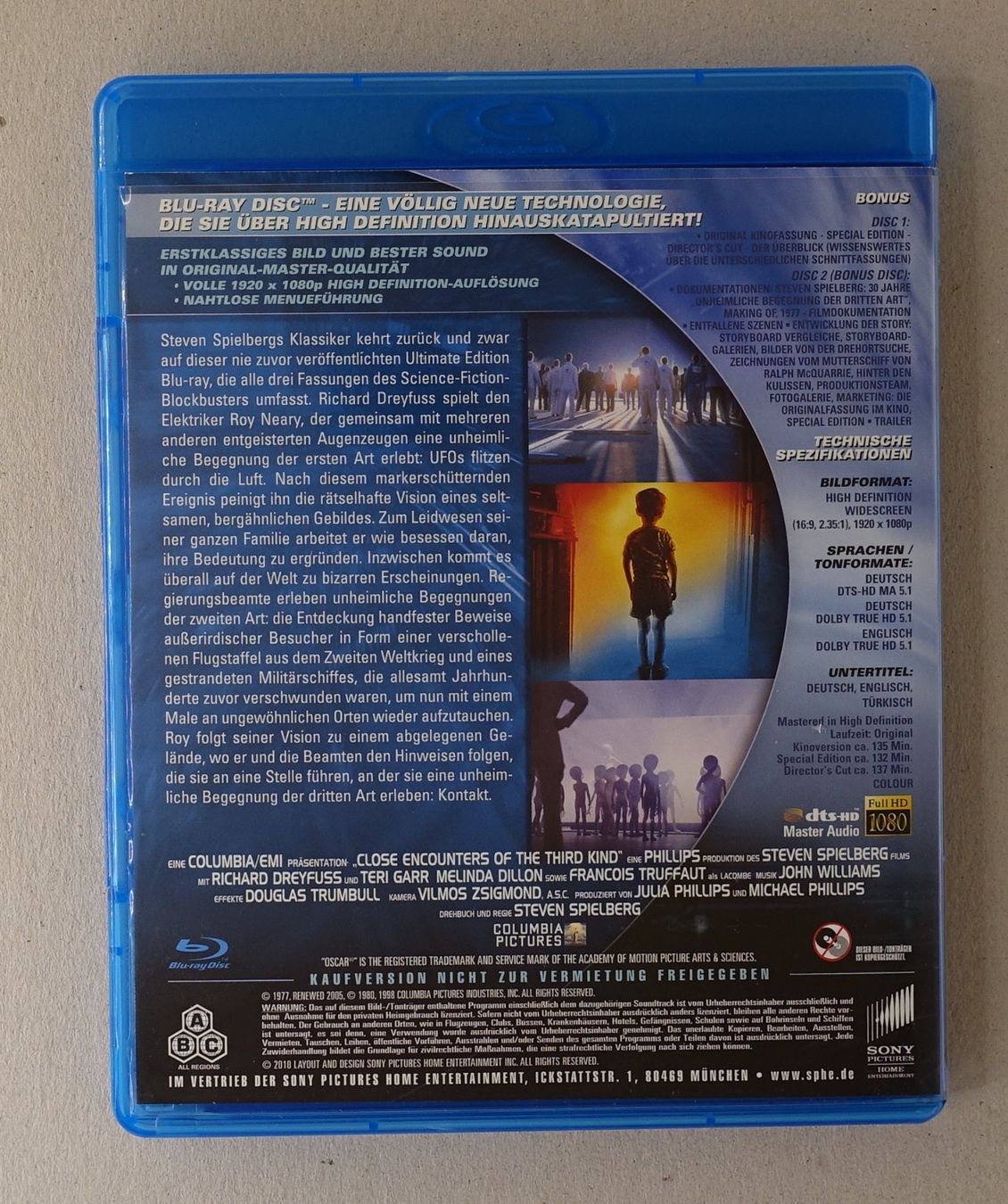 Tutti i DVDs: Unheimliche Begegnung der dritten Art (2 Discs) – Usato da Sessa venduto da fraenklishop 1