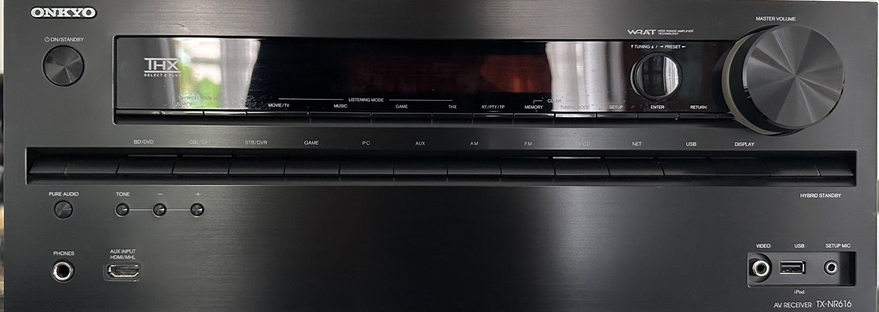 Onkyo Récepteurs: ONKYO TX-NR616 Black – D'occasion à Uster par Niki1922