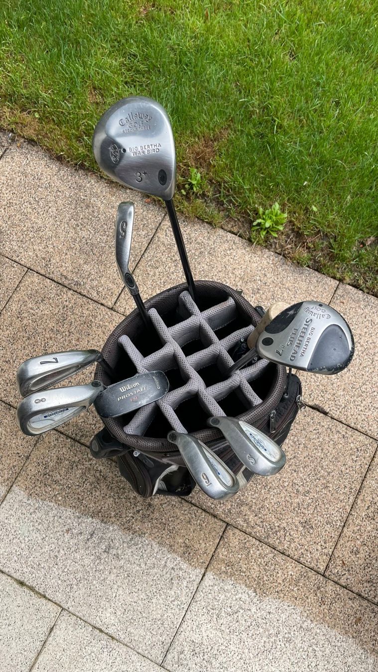 Mazze & Set: Golfsack mit Schlägerset – Usato da Zürich venduto da 4claudi 2