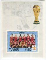 Block "Fussball". Tuvalu.