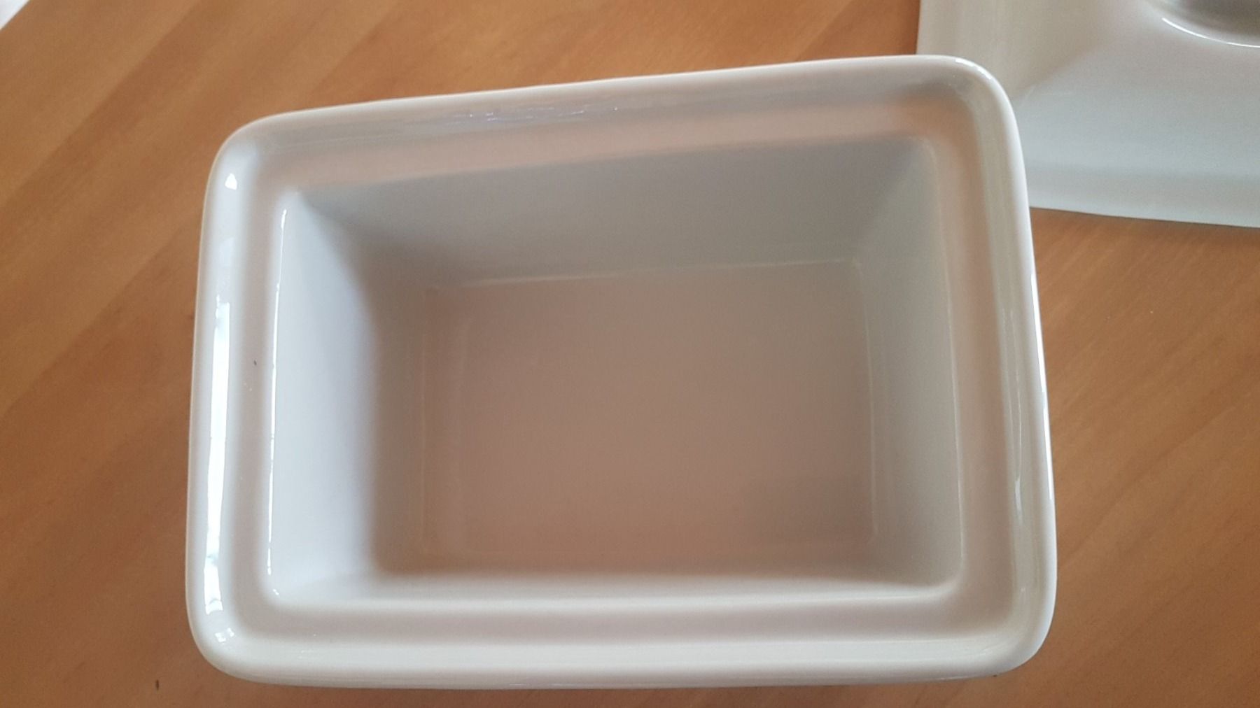 Töpfe: Terrine - cocotte rectangulaire avec couvercle blanche – Gebraucht aus Villiers von san_jn5w 2