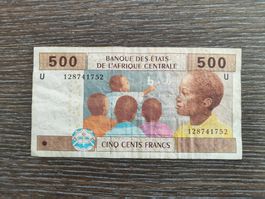Zentralafrikanische Staaten, Kamerun 500 Francs 2002 !!!!!!!