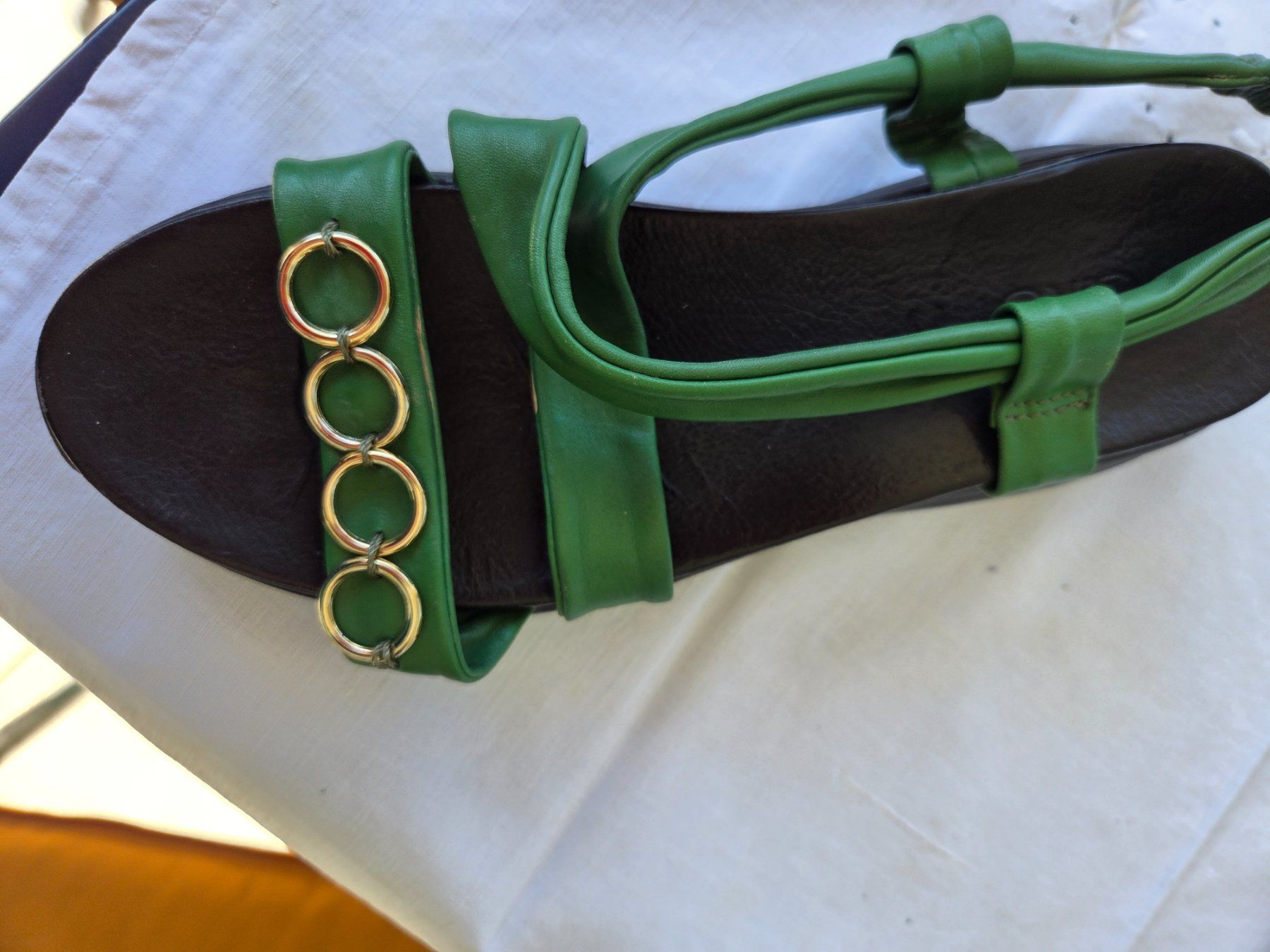 Scarpe da donna: Grüne Sandalen – Usato da Chur venduto da Babell