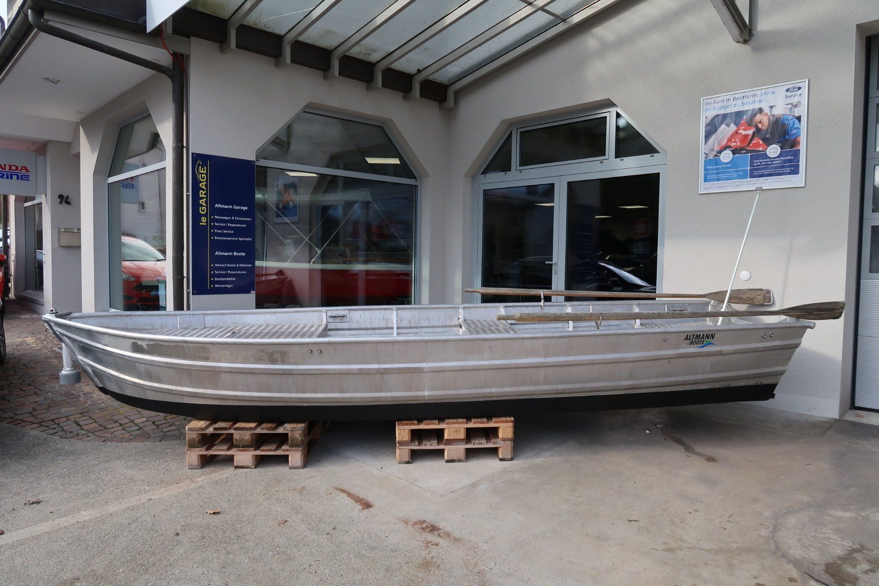 Gropp Barche: Gropp 550F Aluboot – Usato da Büsingen venduto da garagealtmann