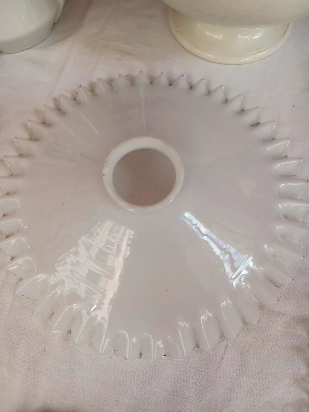 Abat-jours: antik Glas lampenschirm – D'occasion à Ambrì par Maerz87
