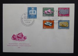 1961 - Pro Patria - Znr. PP 103-107 / Serie - FDC - ES
