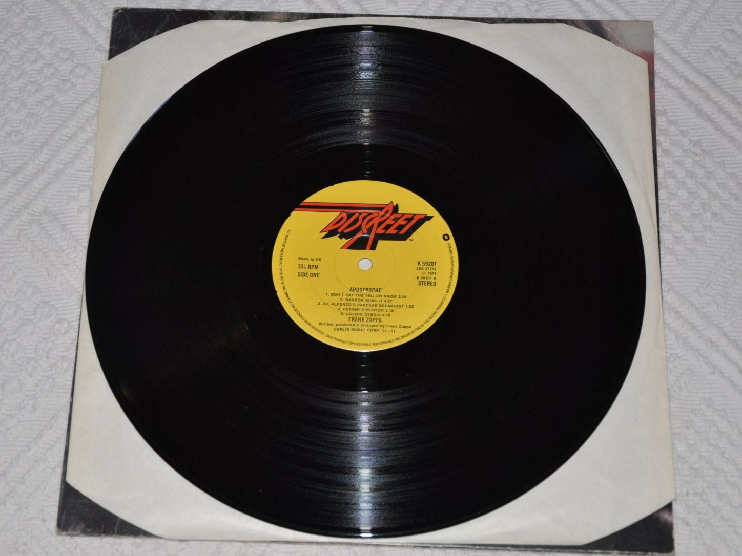 Dischi in vinile: LP Frank Zappa - Apostrophe (') – Usato da Boll venduto da Theodora15 3