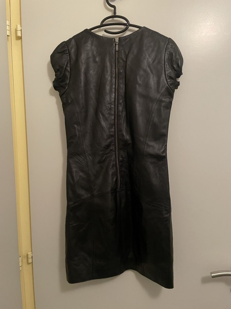 Avant Premiere Vestiti: Robe en cuir véritable Avant Première – Nuovo (secondo la descrizione) da Vuadens venduto da Nina11 1