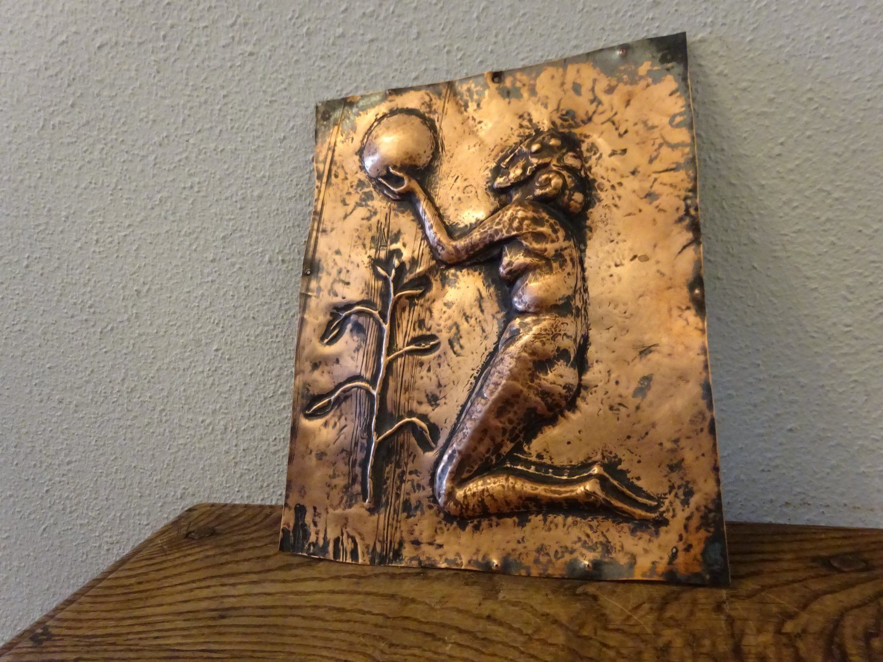 Sculture & Statue: Akt Relief / Kupfer – Usato da Esslingen venduto da eintagammeer 3