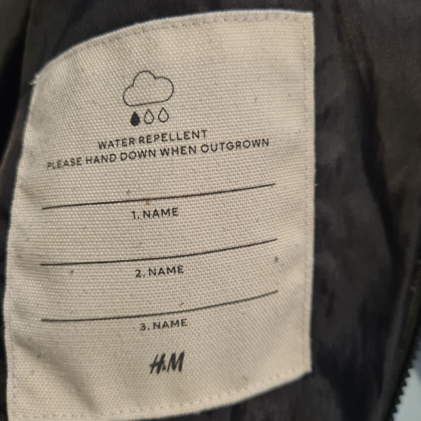 H&M Jacken & Mäntel: Kinderjacke gesteppt 110/116 schwarz – Gebraucht aus Steinen von turbogeiss99 3