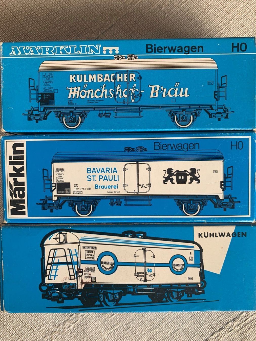 Märklin Modelleisenbahnen: Märklin H0 Bier-/Kühlwagen – Gebraucht aus Volketswil von zwitsch33 1