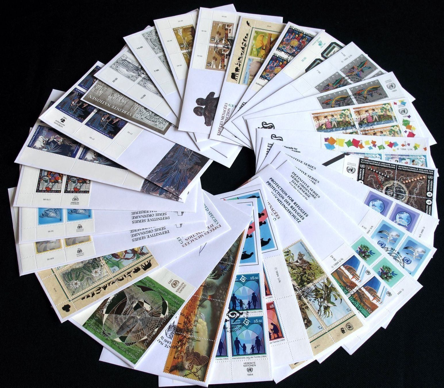 Tutti i francobolli: UNO Wien VB FDC Smlg. 1986-1999 kmpl.! – Nuovo (secondo la descrizione) da Remetschwil venduto da Hofiii 2