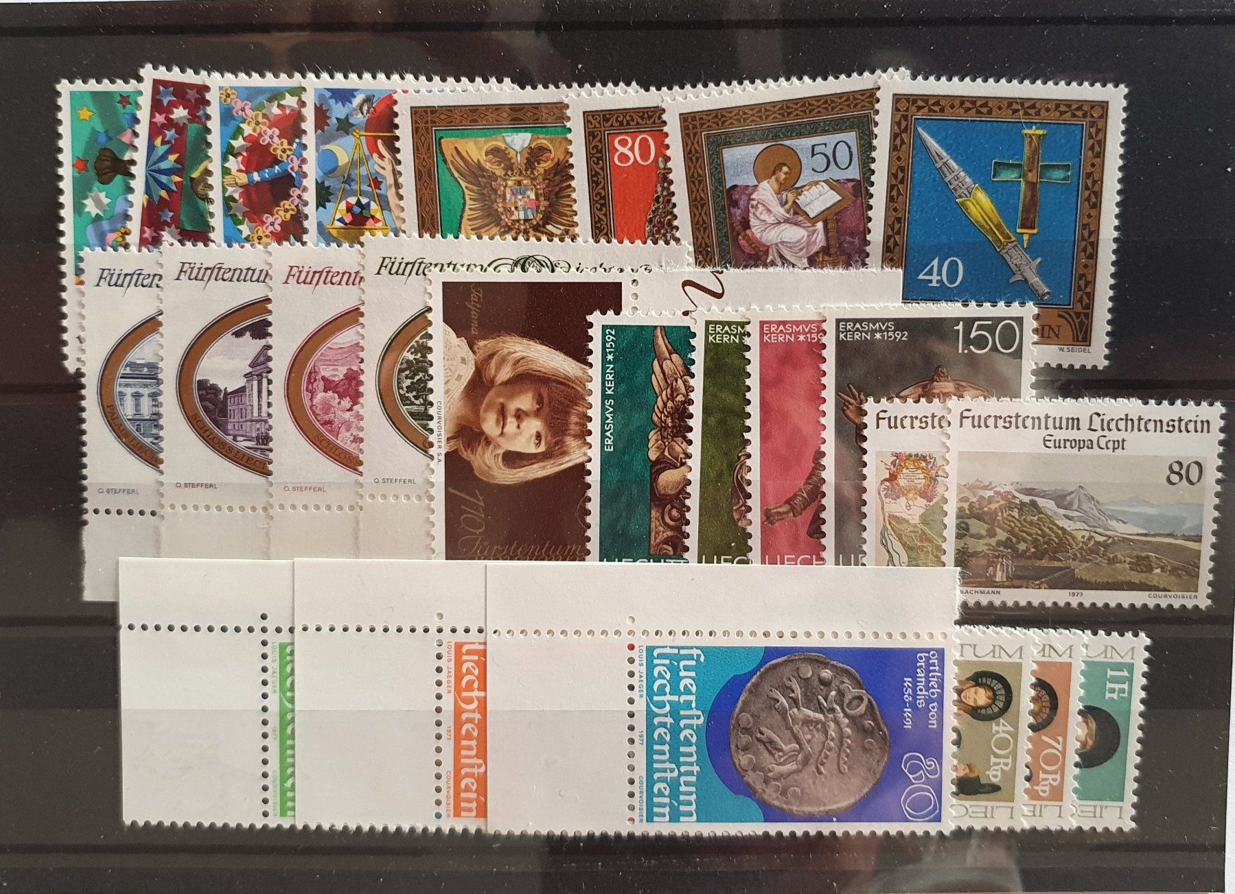Tous les timbres: 1977 JSA ** – Neuf (Voir description) à Alten par Regenwasser