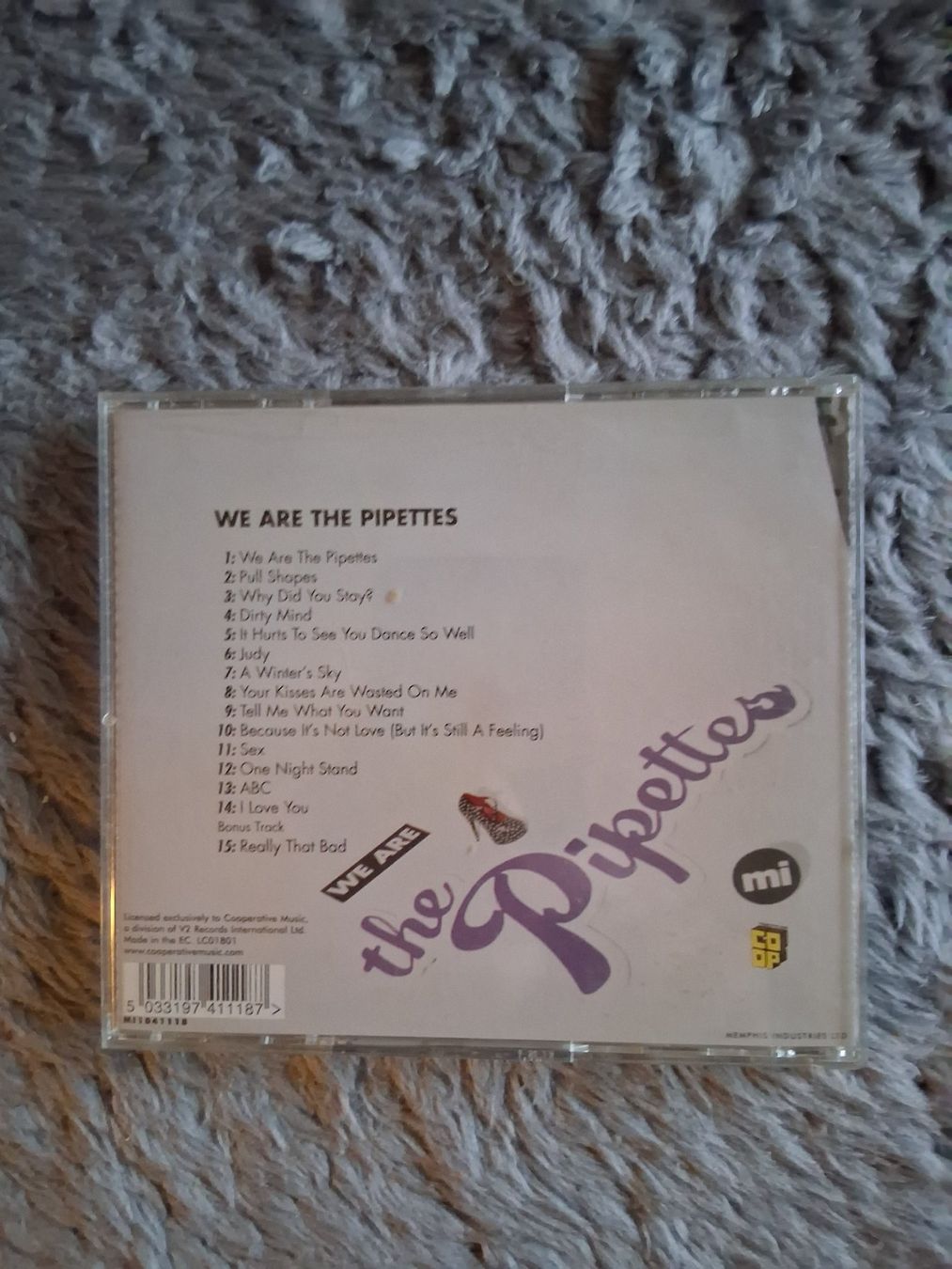 CDs: THE PIPETTES     WE ARE THE PIPETTES     CD – Gebraucht aus Wetzikon ZH von Ramones01 1