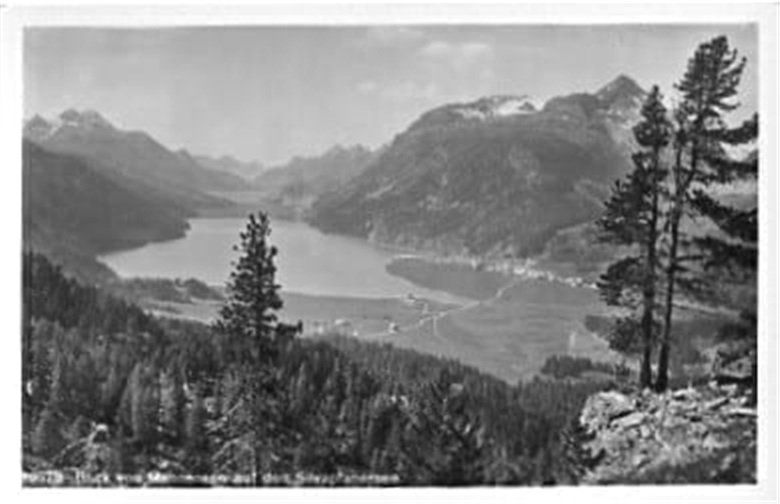 Cartes postales: Silvaplanersee, Blick von Hahnensee – D'occasion à Ottikon b.Kemptth. par Neptun1974