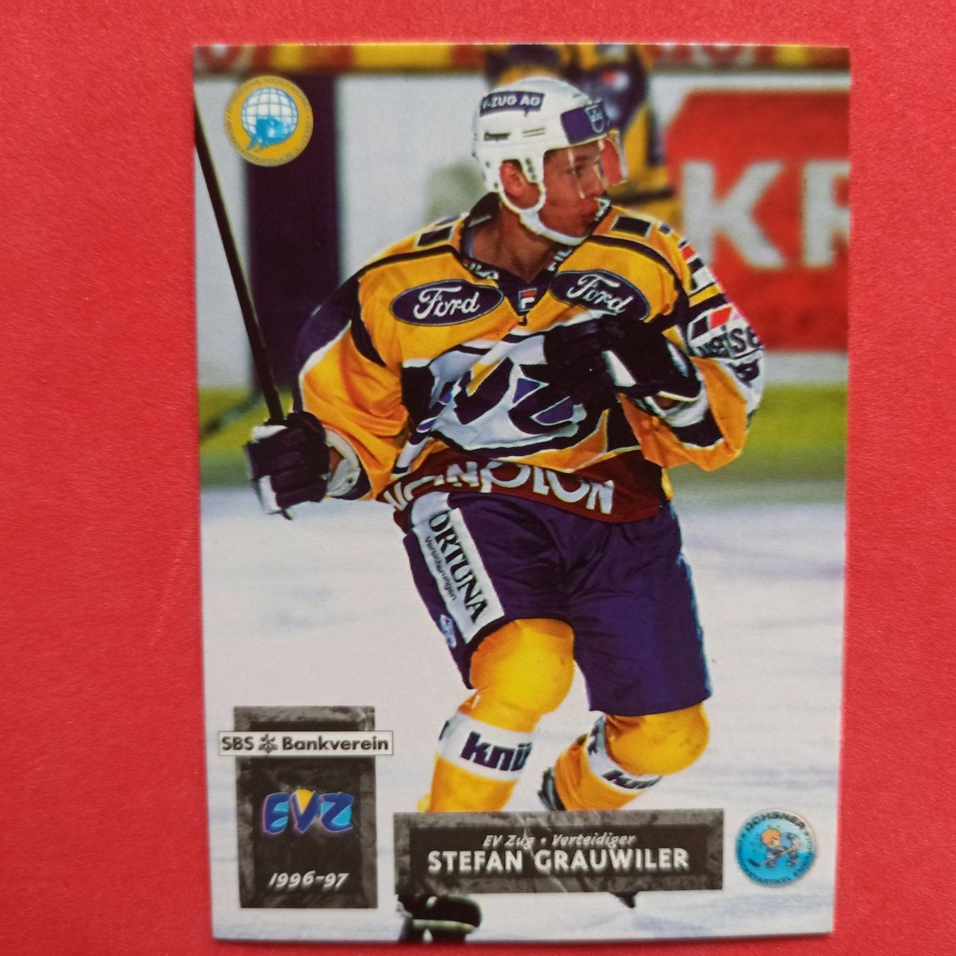 Carte collezionabili: Stefan Grauwiler - EV ZUG - 1996/97 – Usato da Dübendorf venduto da kb86_MOVIE