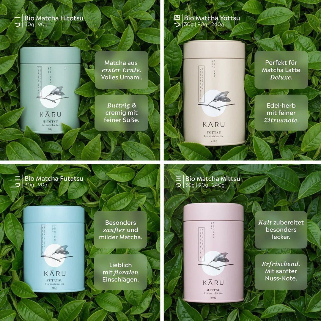 Cibi & Specialità: Bio Matcha Yottsu Mini-Set – Nuovo e nell'imballaggio originale da Wil SG venduto da adi9k 1
