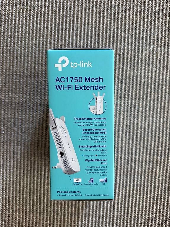 TP-Link Wlan: TP-Link AC1750 Mesh Wi-Fi Extender RE450 NEU – Neu und originalverpackt aus Ennetbürgen von Fifis-Fundgrube 3