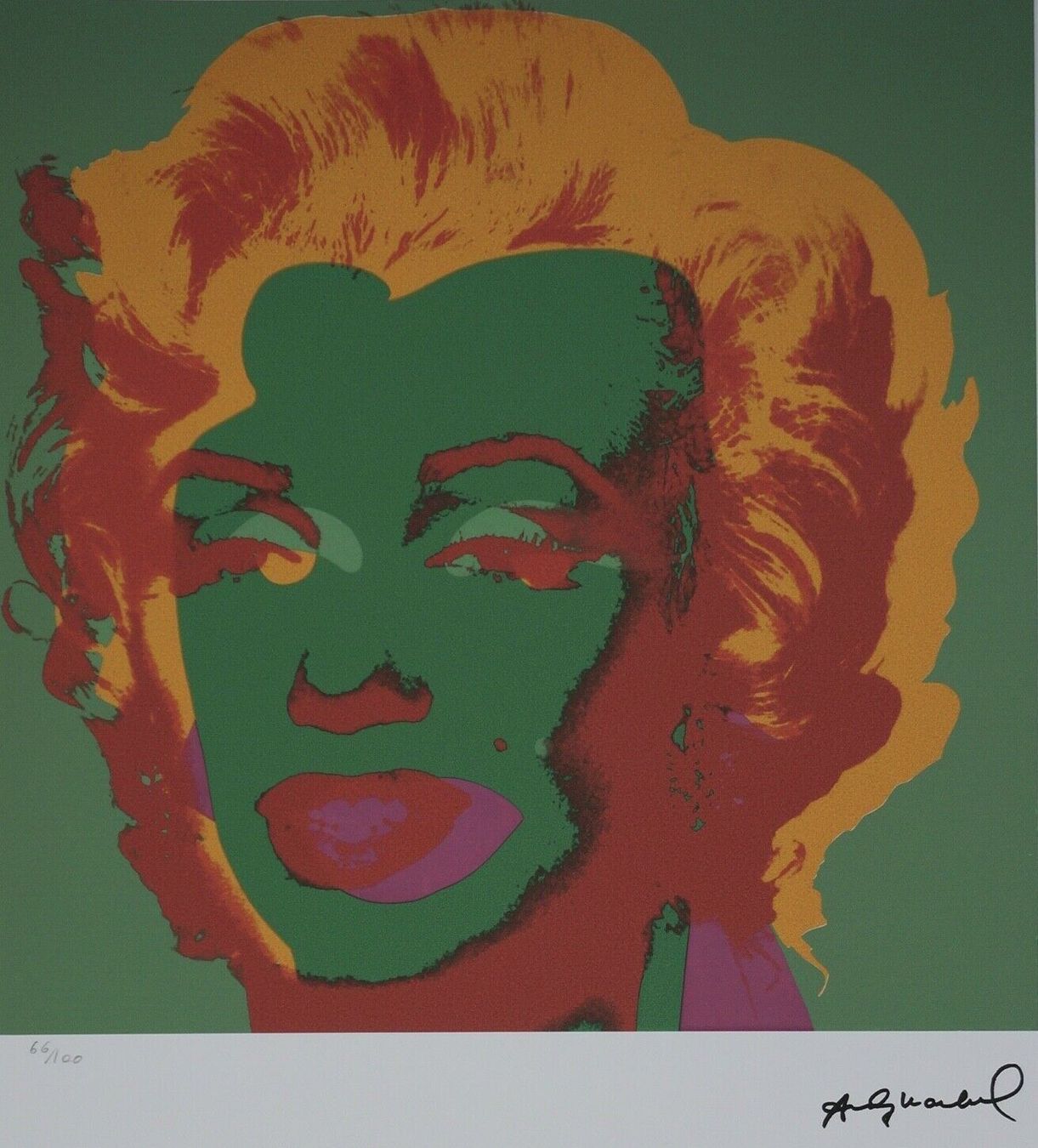 Foto & Immagini: Andy Warhol    HANDNUMMERIERT DRUCKSIGNIERT – Usato da Gersau venduto da kunst-online 1