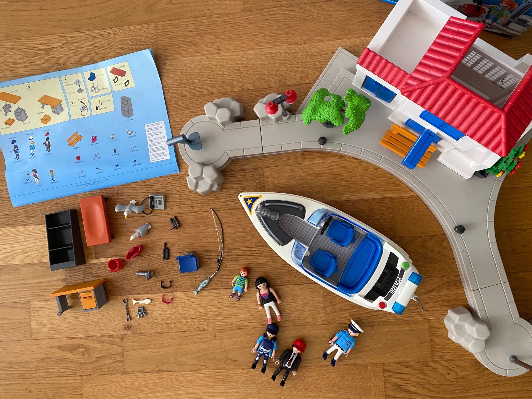 Playmobil Giocattoli: Playmobil Hafenpolizei mit Schnellboot – Usato da Riedholz venduto da lenibeni03 4