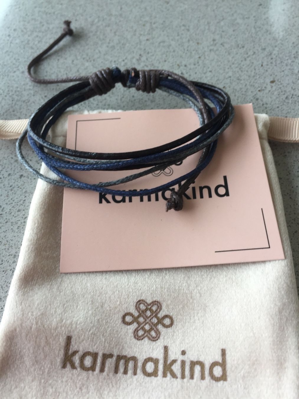 Bracciali & Braccialetti: NEU: Karmakind Herren Armbänder 2 Sets – Nuovo e nell'imballaggio originale da Lachen venduto da mar_ox 3