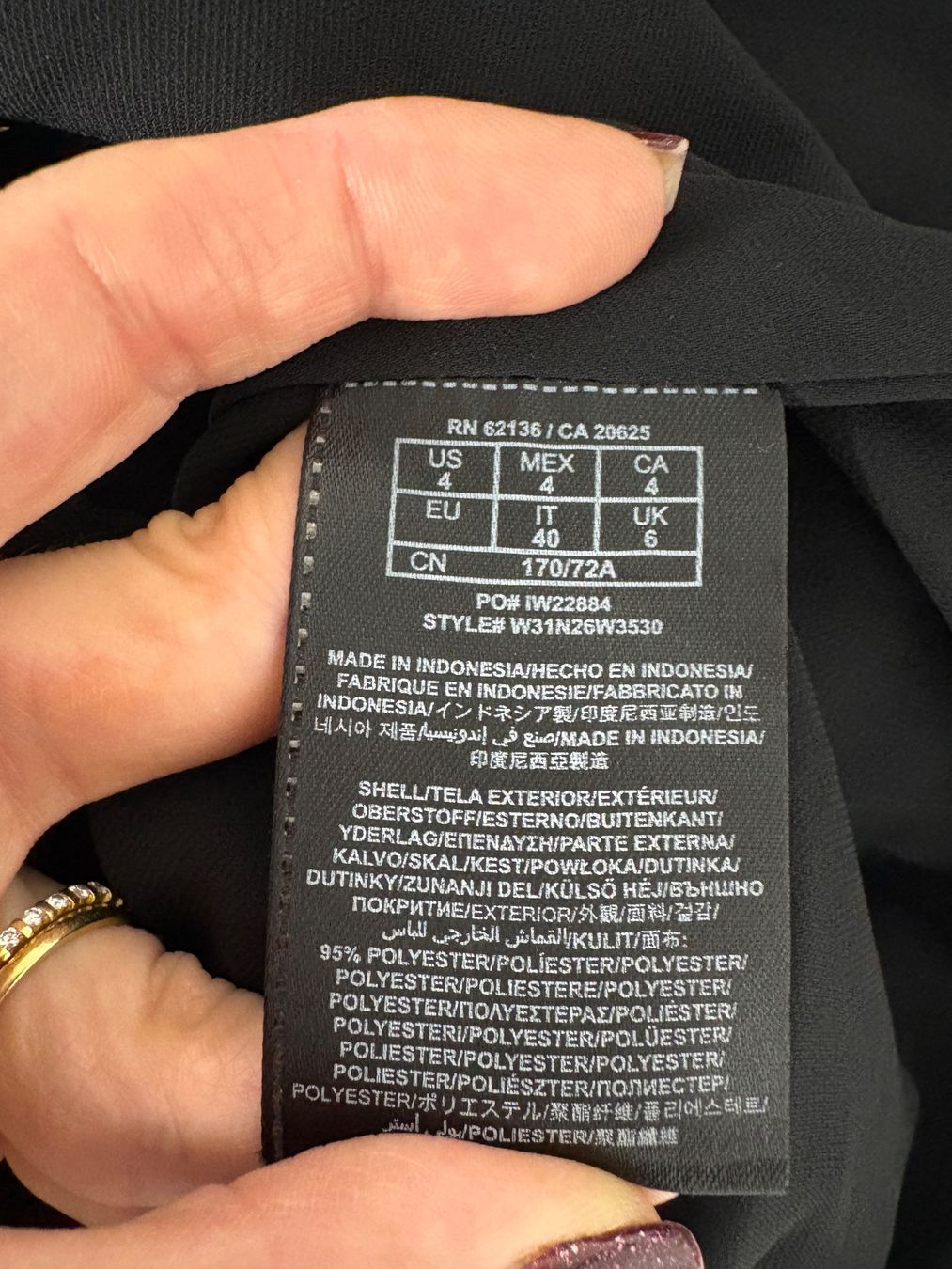 Guess Giacche: Guess Schwarzer Blazer kurz 36 transparent – Nuovo (secondo la descrizione) da Regensdorf venduto da secondchancefashion 6