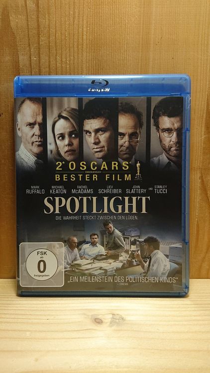 SPOTLIGHT Blu-Ray mit Mark Ruffalo und Michael Keaton (Gebraucht) in ...