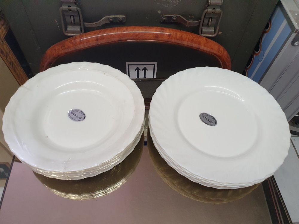 Piatti Piani 220 Bianchi Biopolimero NATURIA BIO – Aristea SpA - Foto 9