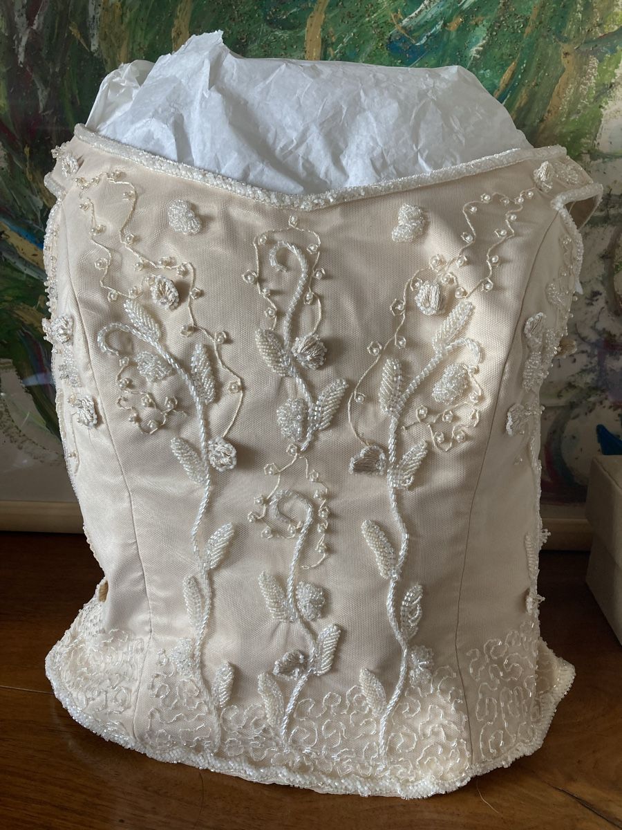Vestiti: Seiden Brautkleid, 3 Teile, Eierschalen – Usato da Villmergen venduto da fed_fpr7 1