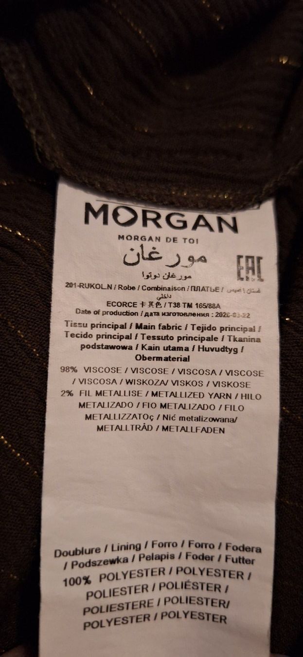 Morgan Vestiti: Morgan, robe / Kleid – Nuovo (secondo la descrizione) da Lussery-Villars venduto da pousinete02 3