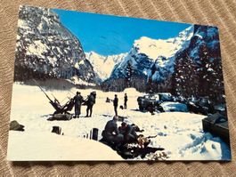 Postkarte: Infanterie FLAB Schiessplatz Gasterntal