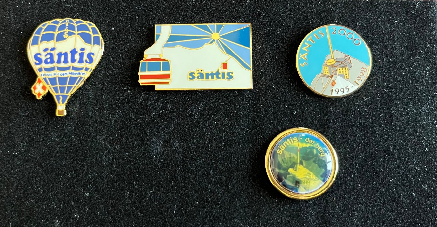 Plaketten & Abzeichen: Pin Säntis – Gebraucht aus Zürich von Capreola