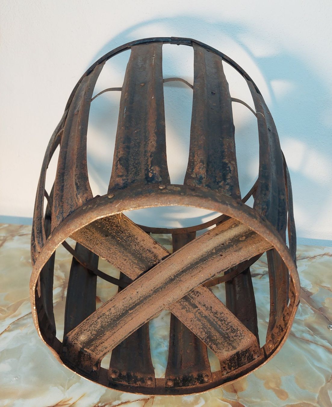 Altro in Antiquarato & Arte: Metallkorb von Schnapsbrennerei – Usato da Siblingen venduto da rantiques 1
