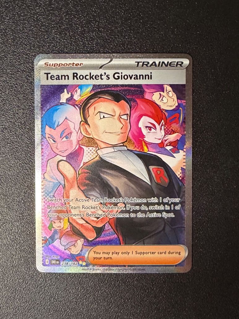 Pokémon Sammelbilder & Trading cards: Team Rockets Giovanni #238/182 – Neu (gemäss Beschreibung) aus Niedergösgen von SwissPokeCards