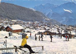 Verbier VS // 1973 téléski Skilift village