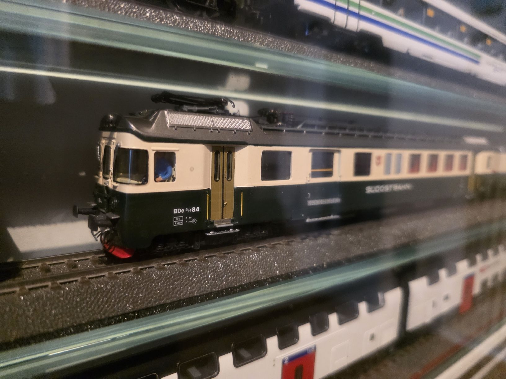 Wabu Modellini di ferrovie: H0 Wabu SOB komposition – Usato da Müllheim Dorf venduto da Mowag731