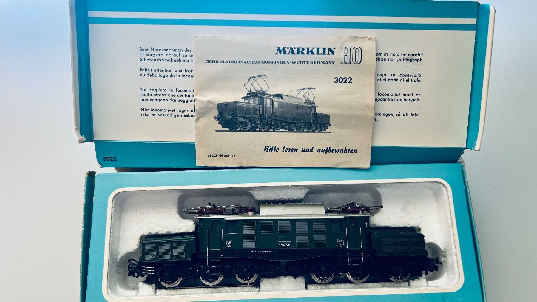 Märklin Modellini di ferrovie: Märklin Lokomotive E94 – Usato da Madetswil venduto da Poseidon07