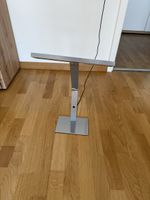 Tischlampe LED Metall gebürstet verstellbar