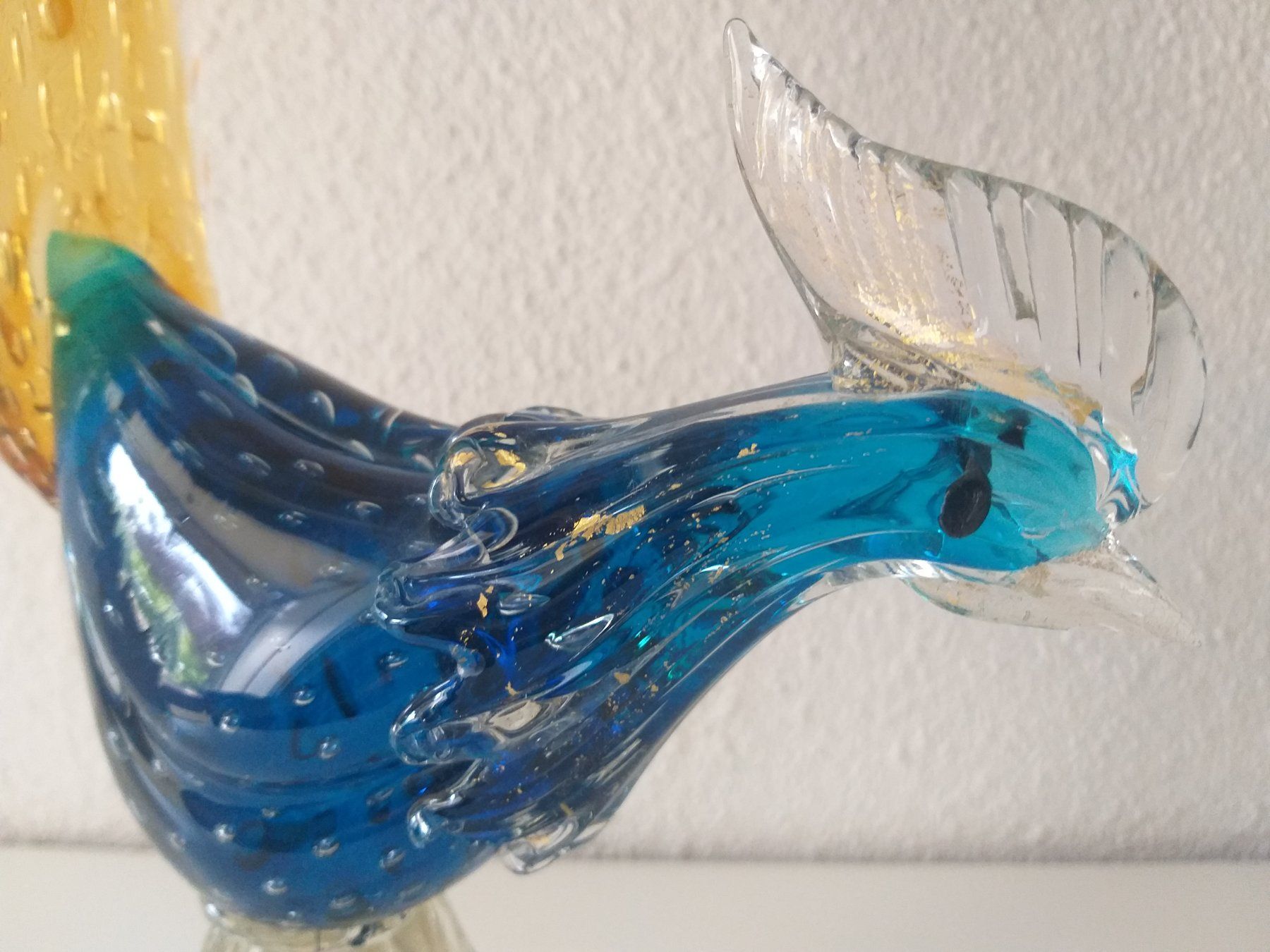 Murano Statuette: MURANO véritable coq en verre de Murano et or – Usato da Cossonay-Ville venduto da Les_1001_perles 4
