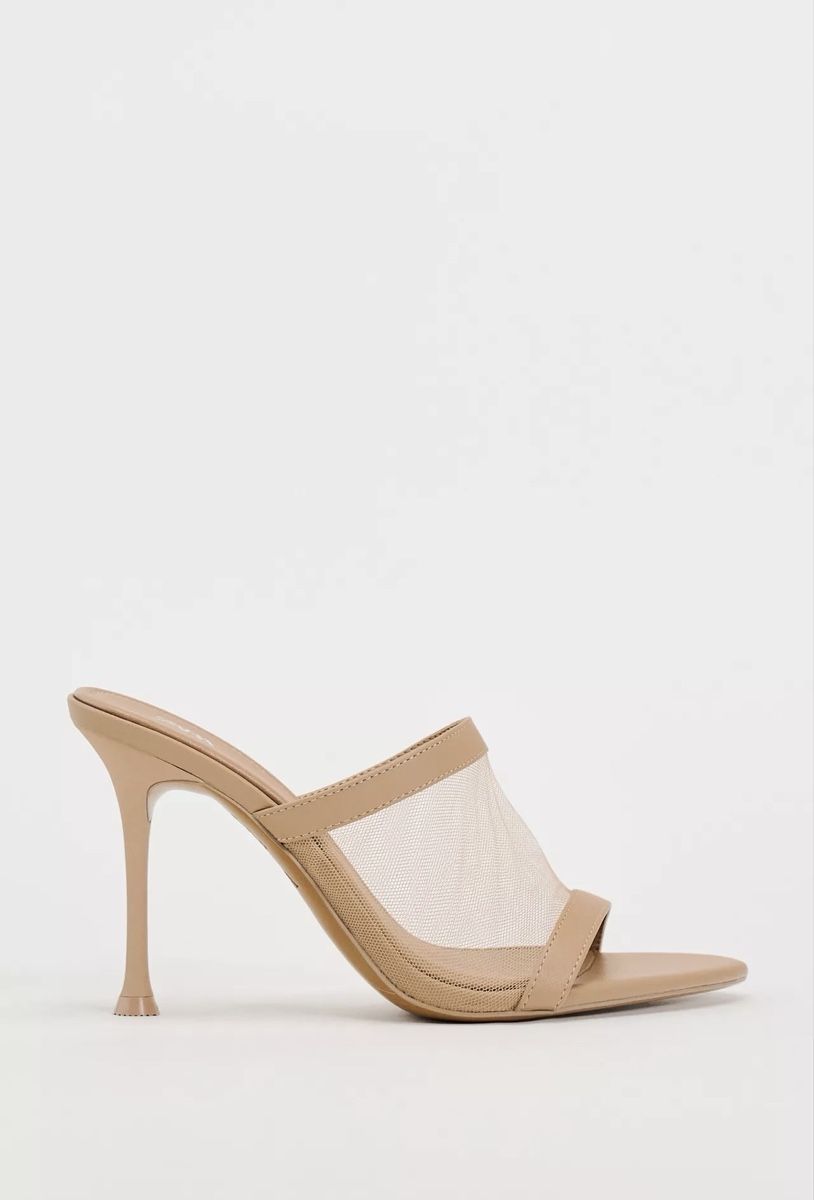 Zara Damenschuhe: Zara Sandalen mit Mesh-Einsatz Größe 38 – Neu (gemäss Beschreibung) aus Wallisellen von kar_gv8n