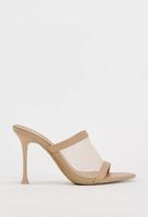 Zara Sandalen mit Mesh-Einsatz Größe 38