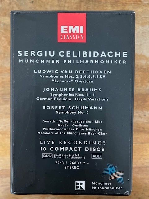 CDs: Sergiu Celibidache Münchner Philharmoniker Edition 10 CD-Box – Neu (gemäss Beschreibung) aus St. Gallen von octavian17 2