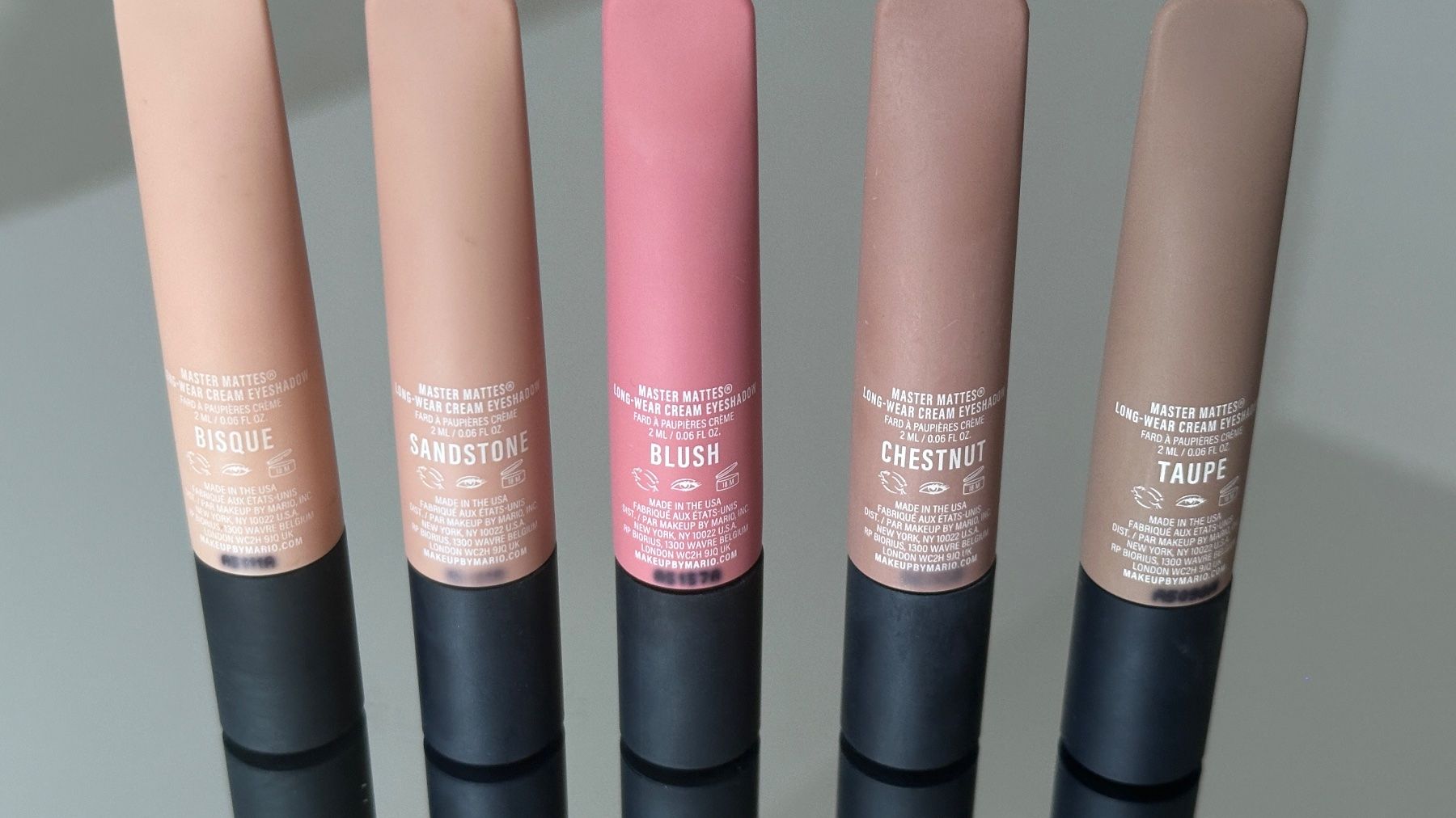 Make-up: MAKEUP BY MARIO Master Mattes Cream Eyeshadow 5 Stück – Gebraucht aus Zürich von methee1107 4