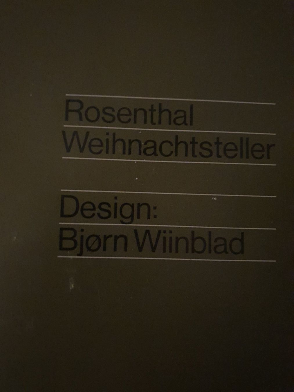 Rosenthal Piatti: Weihnachtsteller Rosenthal – Usato da triengen venduto da fad_g29d 5
