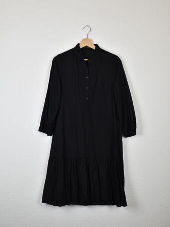 Windsor Kleid, schwarz, Baumwolle, Gr.36