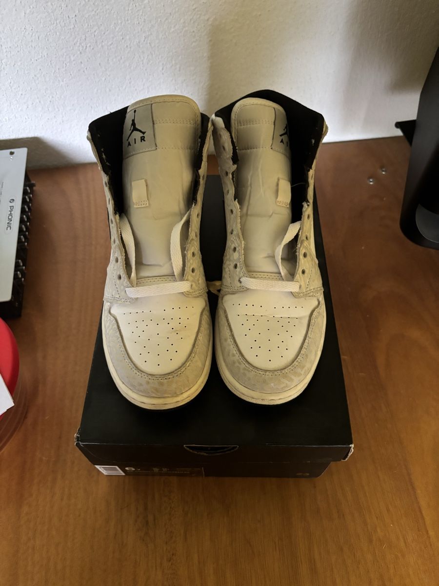 Jordan Scarpe da uomo: Jordan 1 White Elephant – Usato da Oberkirch LU venduto da mri_8qpz 3