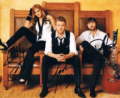 Lady Antebellum Country Autogramm signiert Foto 20x25cm