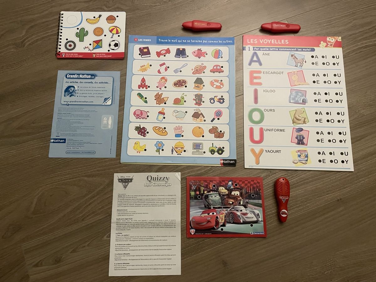 Giocattoli: Jeux éducatif électronique Nathan et autres marques – Usato da Sierre venduto da Ruyfigas